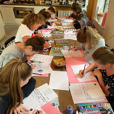 Recept handlettering & Illustratie - Foto