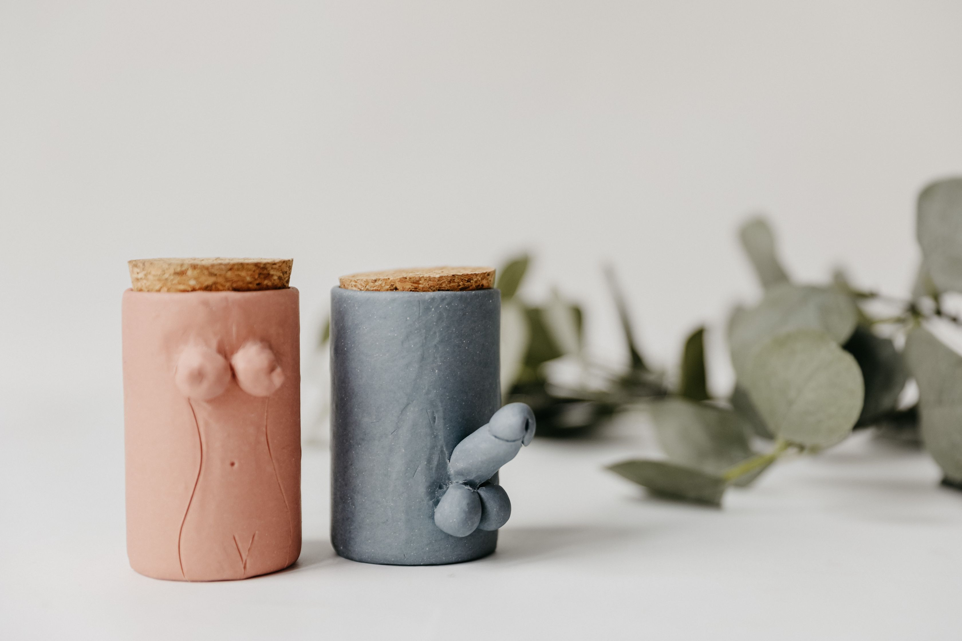 Bachelorette box 'potjes met polymeerklei' - Foto