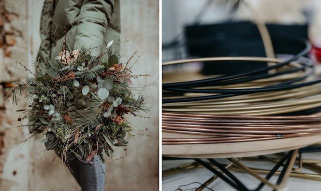Trendy Kerstkransen workshop voor groepen - Foto