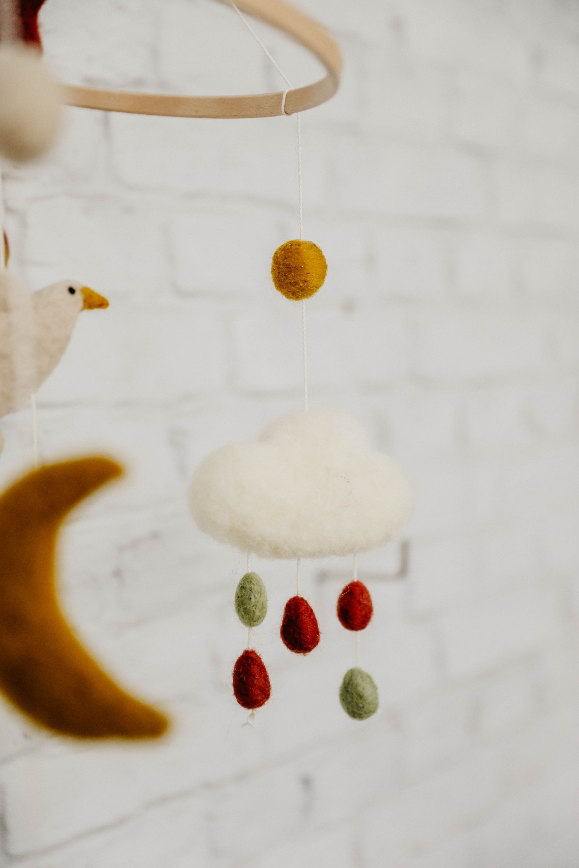 Babymobiel vilten Babyshower (workshop) Box 📦🎁 - Foto