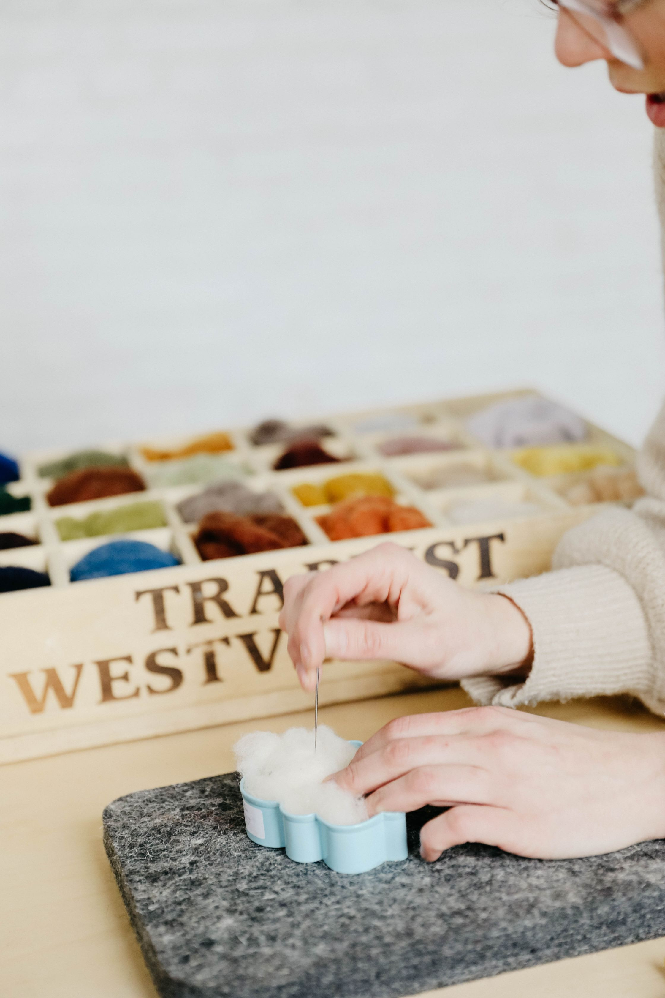 DIY pakket Vilten babymobiel - Foto