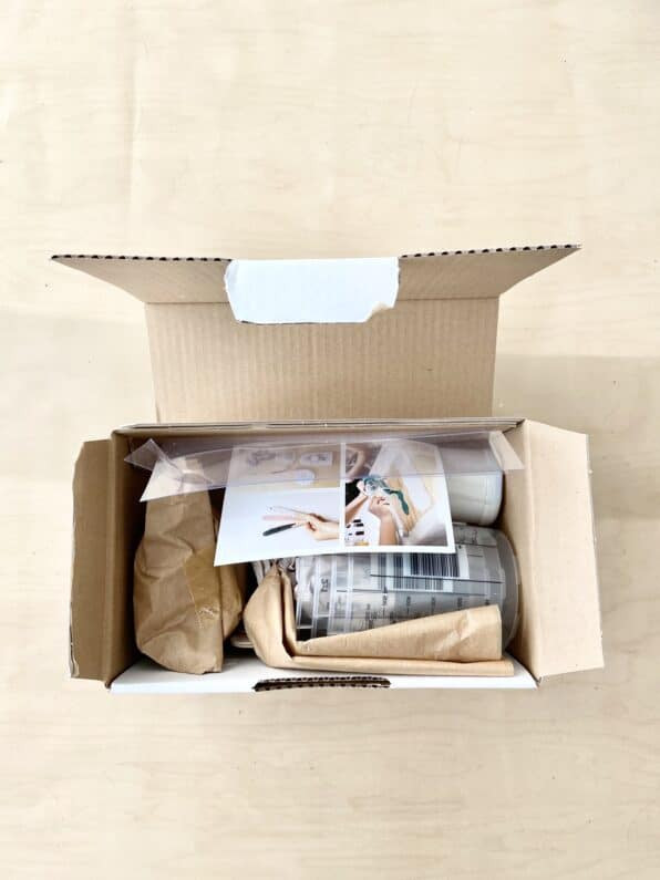 DIY KIY Tterrazzo oorbellen - Foto