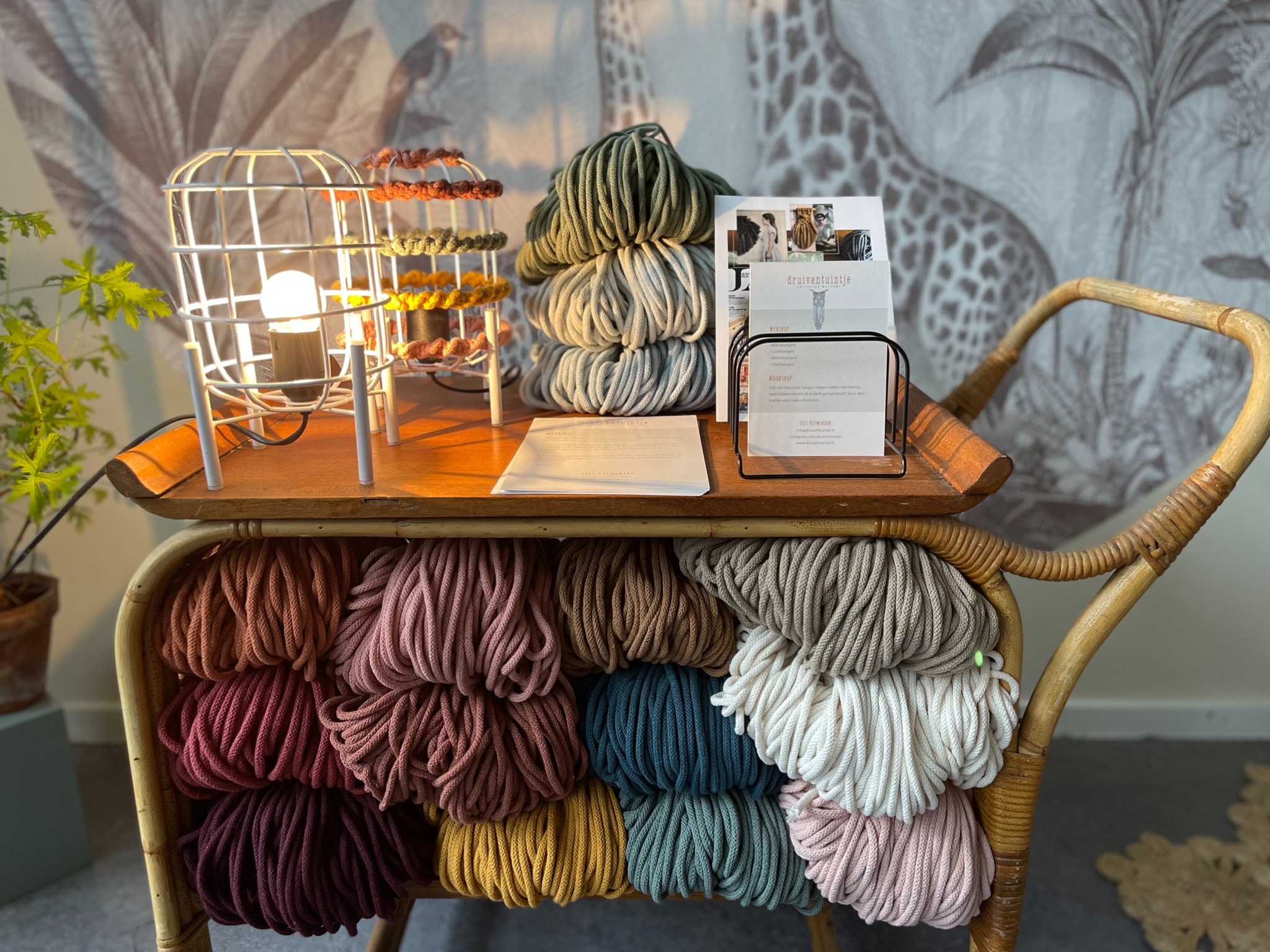 Workshop Macrame Lamp