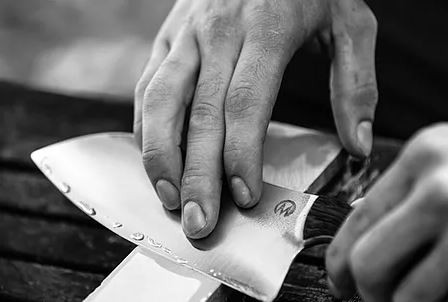 Workshop Mes Slijpen - Foto