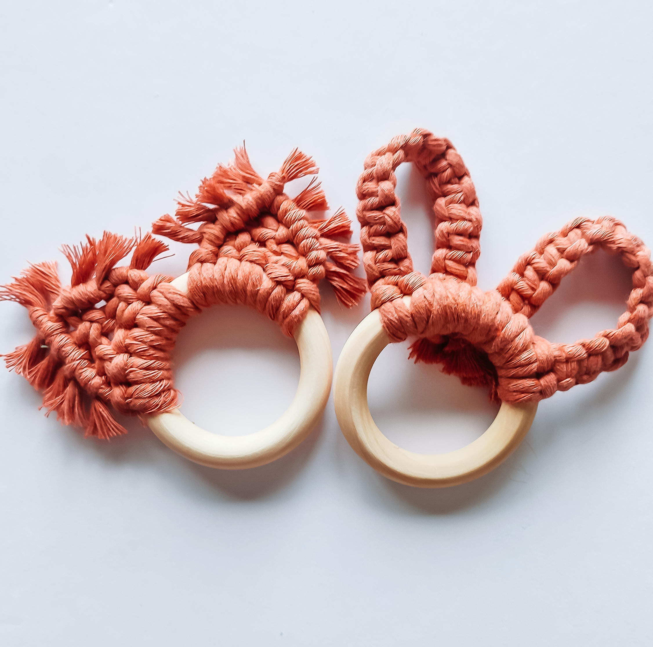 Babyshower workshop: Knoop je Schattige Grijpringenduo 🐰🦊