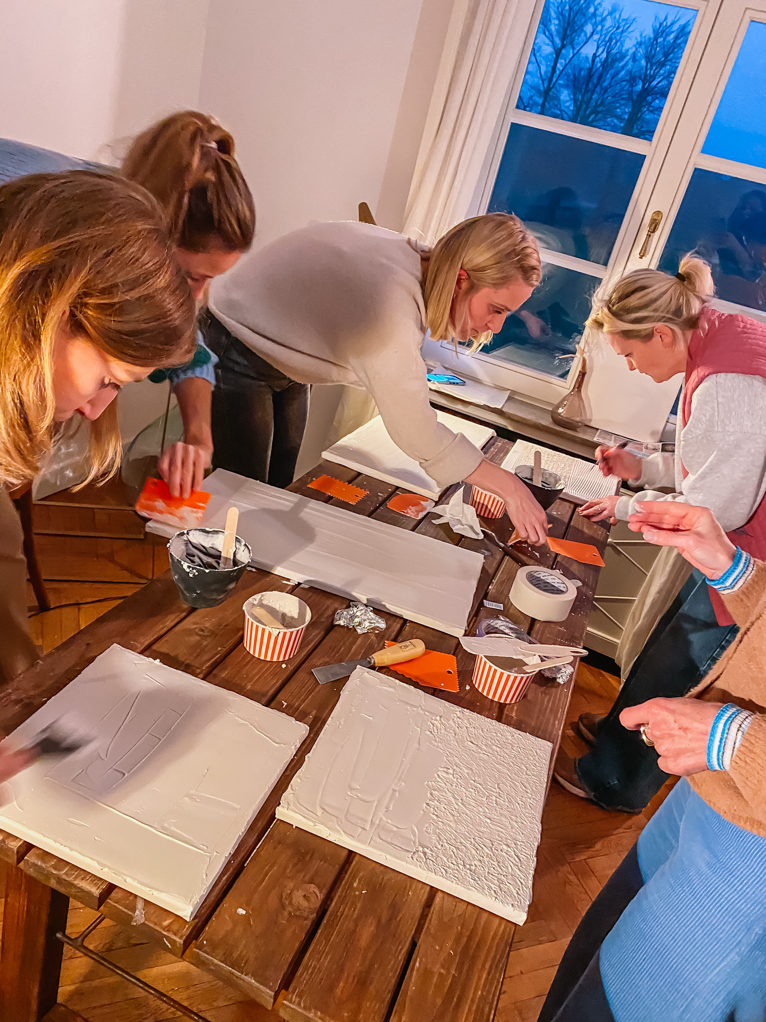 Workshop Textured Art - op aanvraag - Foto