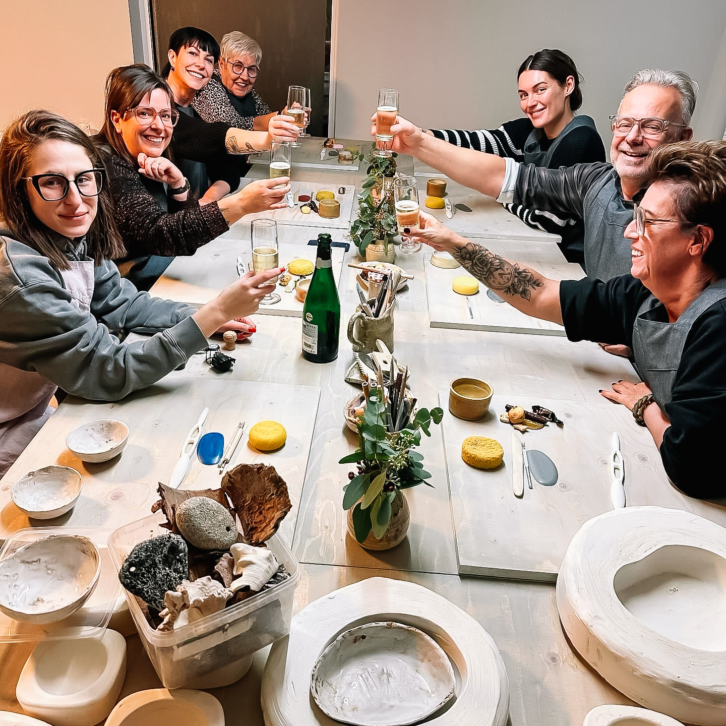 Workshop Keramiek als teambuilding - Limburg (Pelt) - Foto