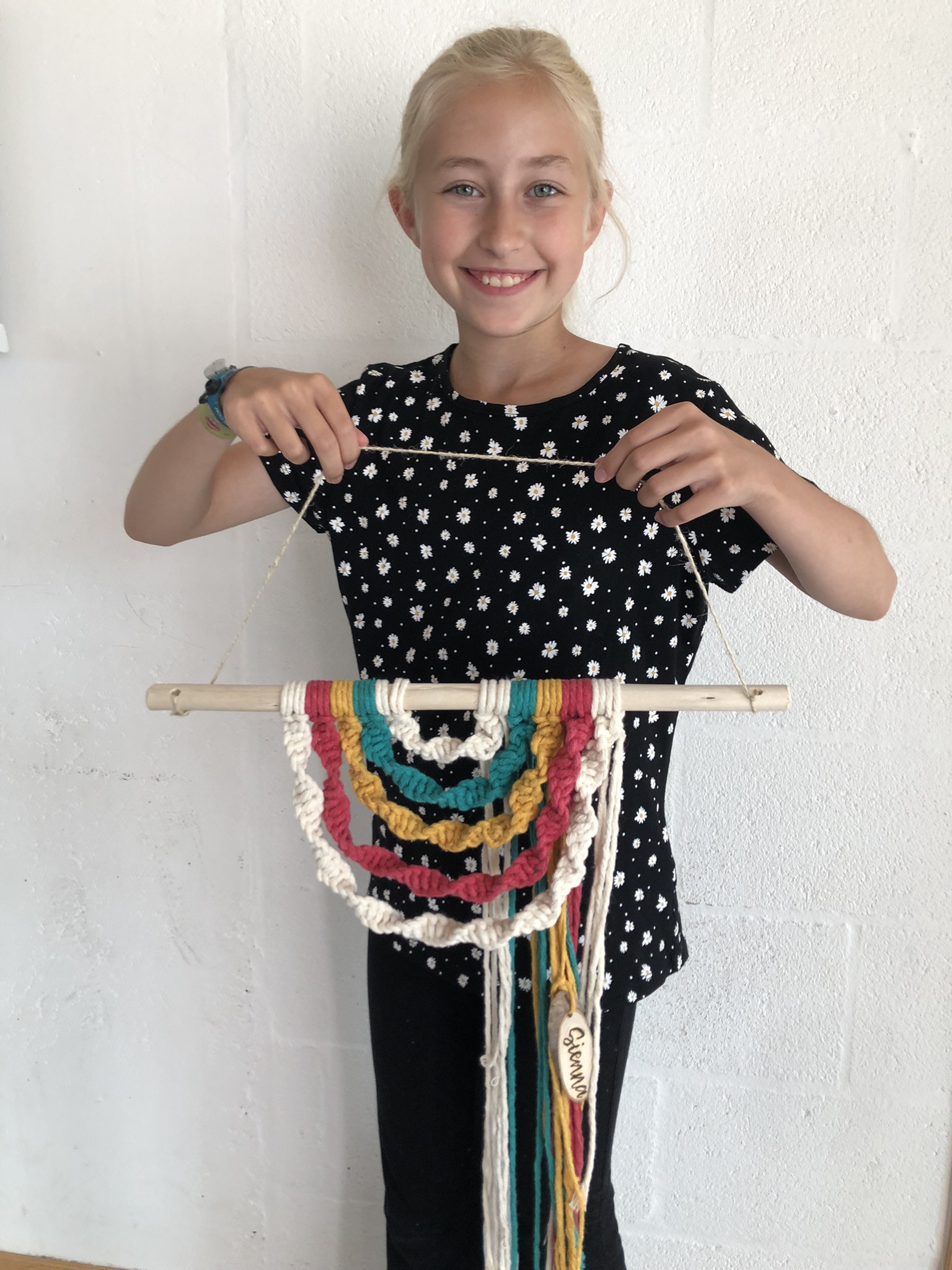 Macrame-party voor kids 10+ ♥ Workshop - Foto