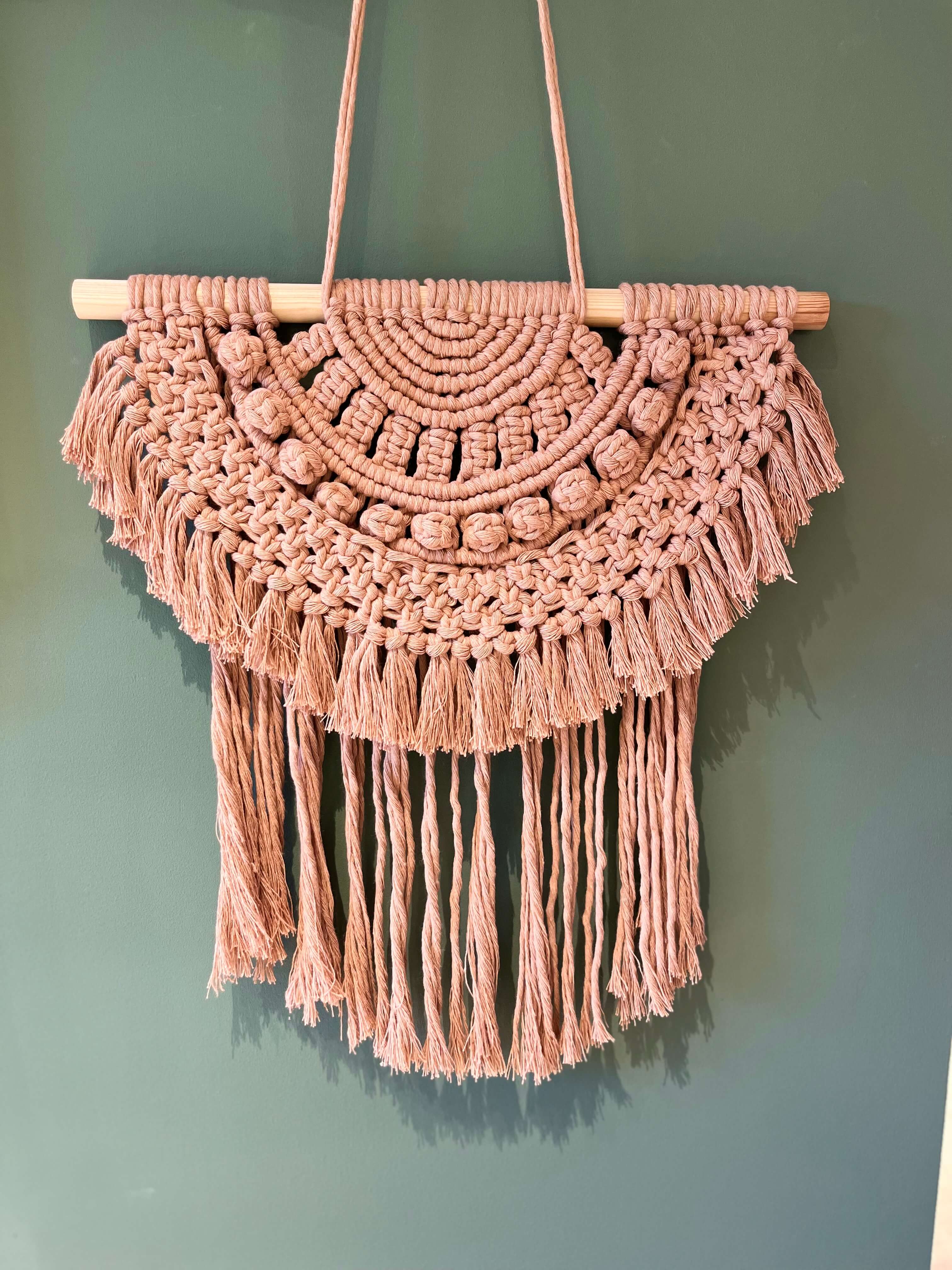 Workshop Macramé wandhanger klein of groot