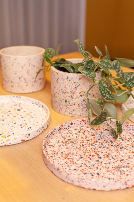 Terrazzo workshop vrijgezellen / bachelorette / verjaardagsfeest