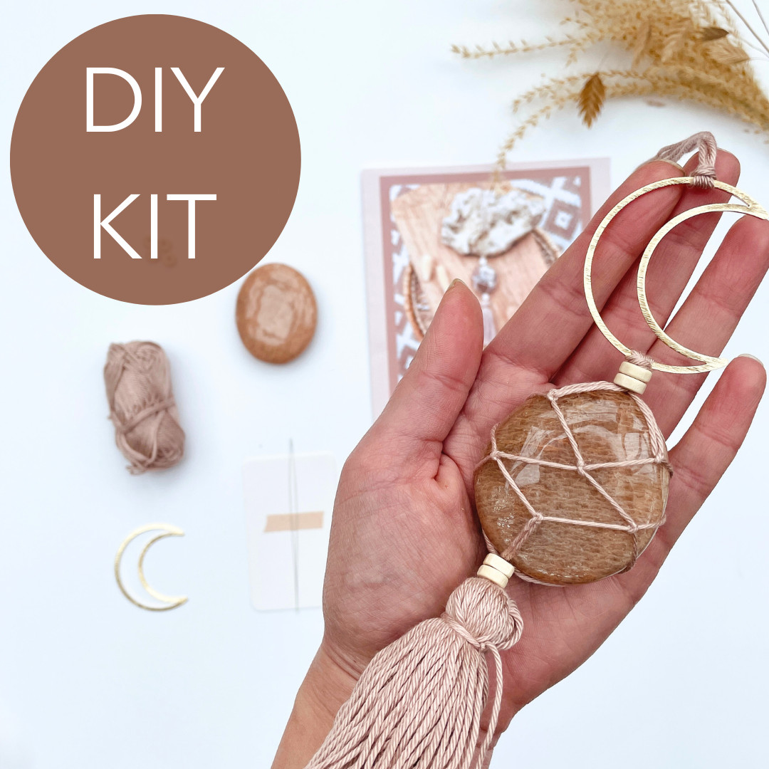 DIY pakket edelstenenhanger - Foto