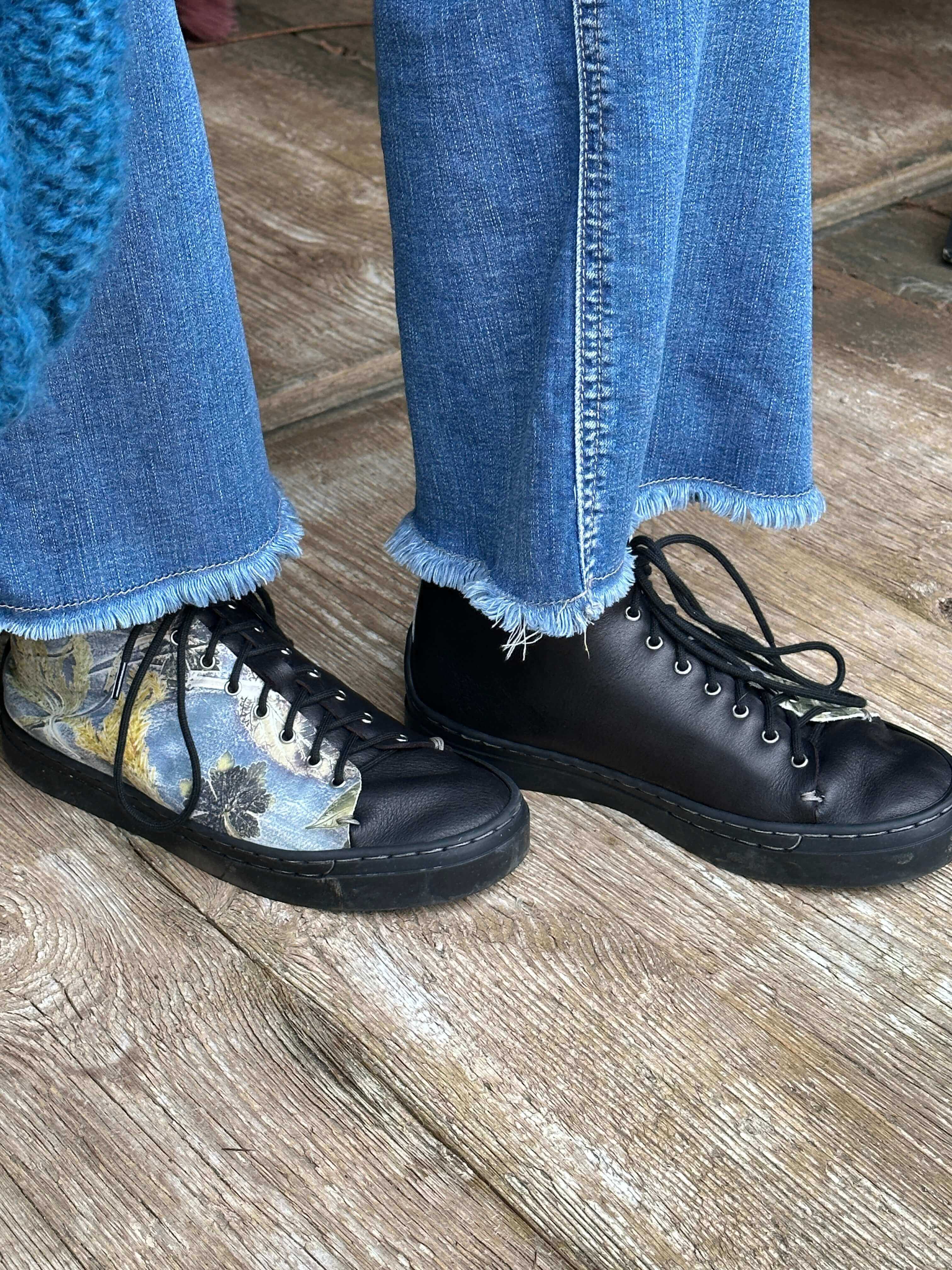 Leren sneakers maken - workshop - Foto