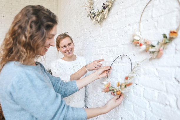 Workshop Droogbloemenkrans  (privé groep)