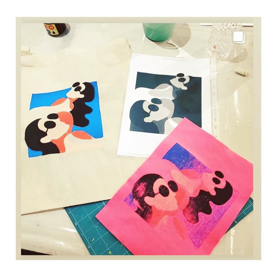 DIY Box online zeefdruk - Foto