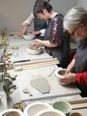 Workshop Pastaborden of kommen in keramiek (3 stuks) - Foto