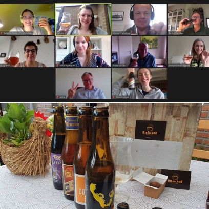 Online Workshop & Pakket Chocolade en bier pairing