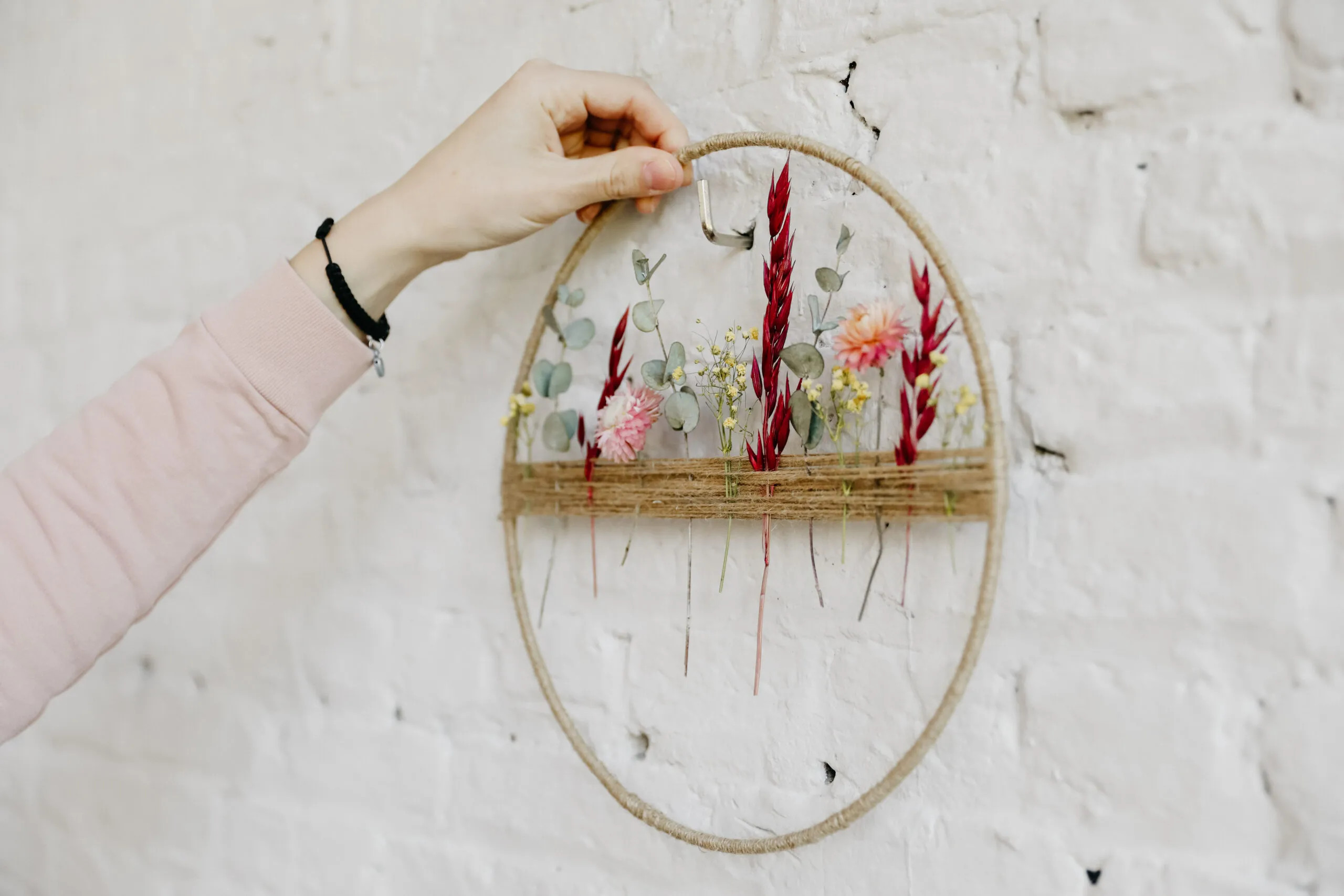 DIY pakket floral hoop special - Foto