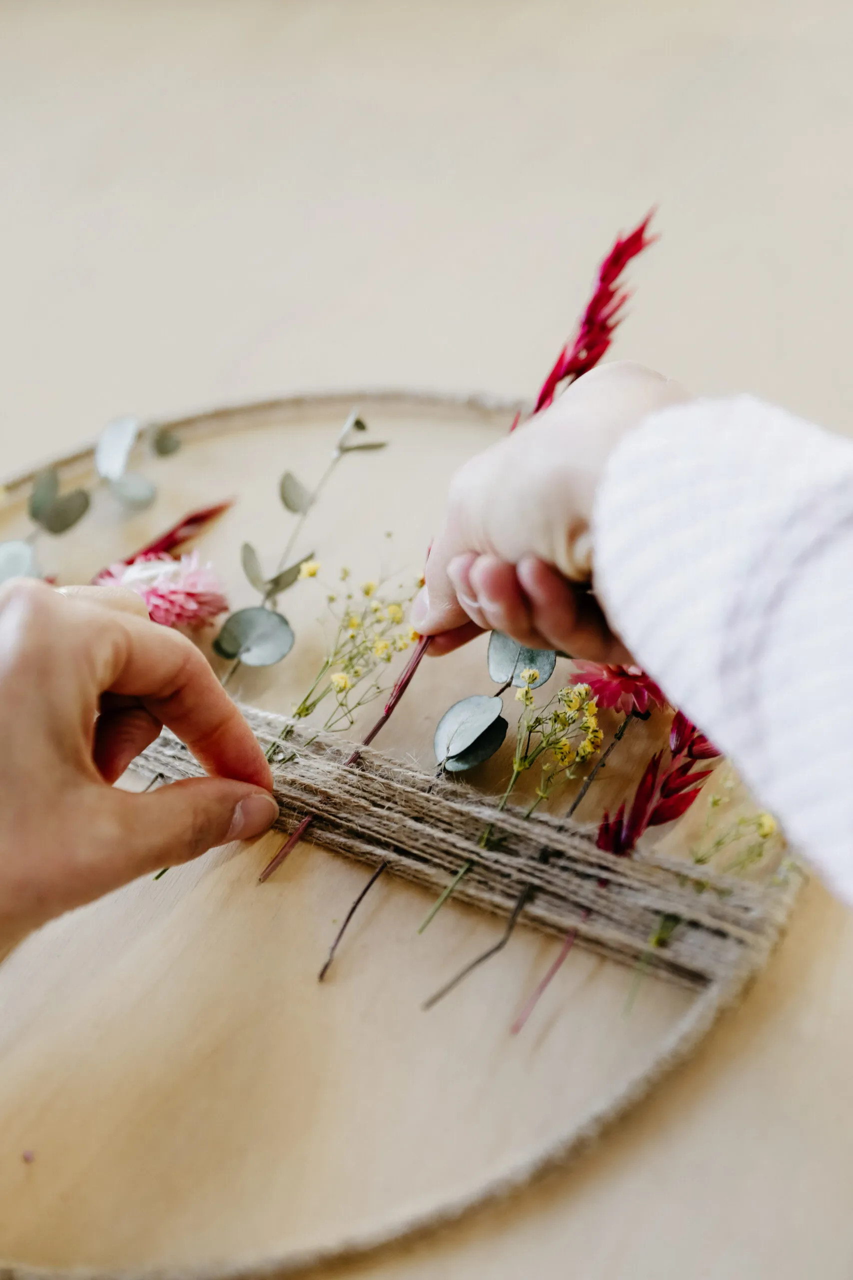 DIY pakket floral hoop special - Foto