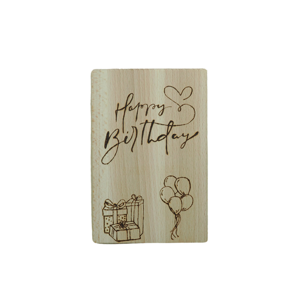 DIY pakket houtbranden / pyrografie snijplank Hollands Huisje - Foto