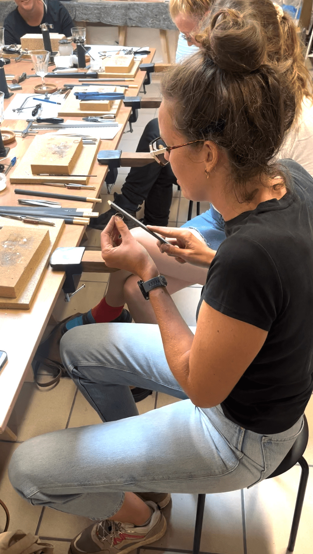 Vrijgezellen workshop - maak je eigen trouwjuweel - Foto