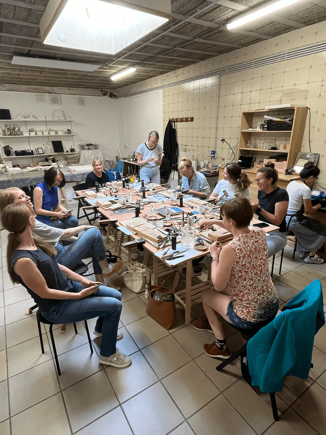 Vrijgezellen workshop - maak je eigen trouwjuweel - Foto