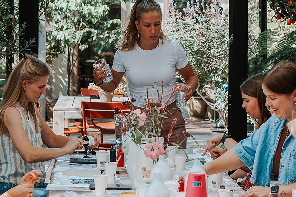Workshop Jesmonite Terrazzo Tray - Foto