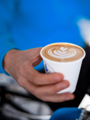 Not your average teambuilding — welcome to Latte Art! ☕️