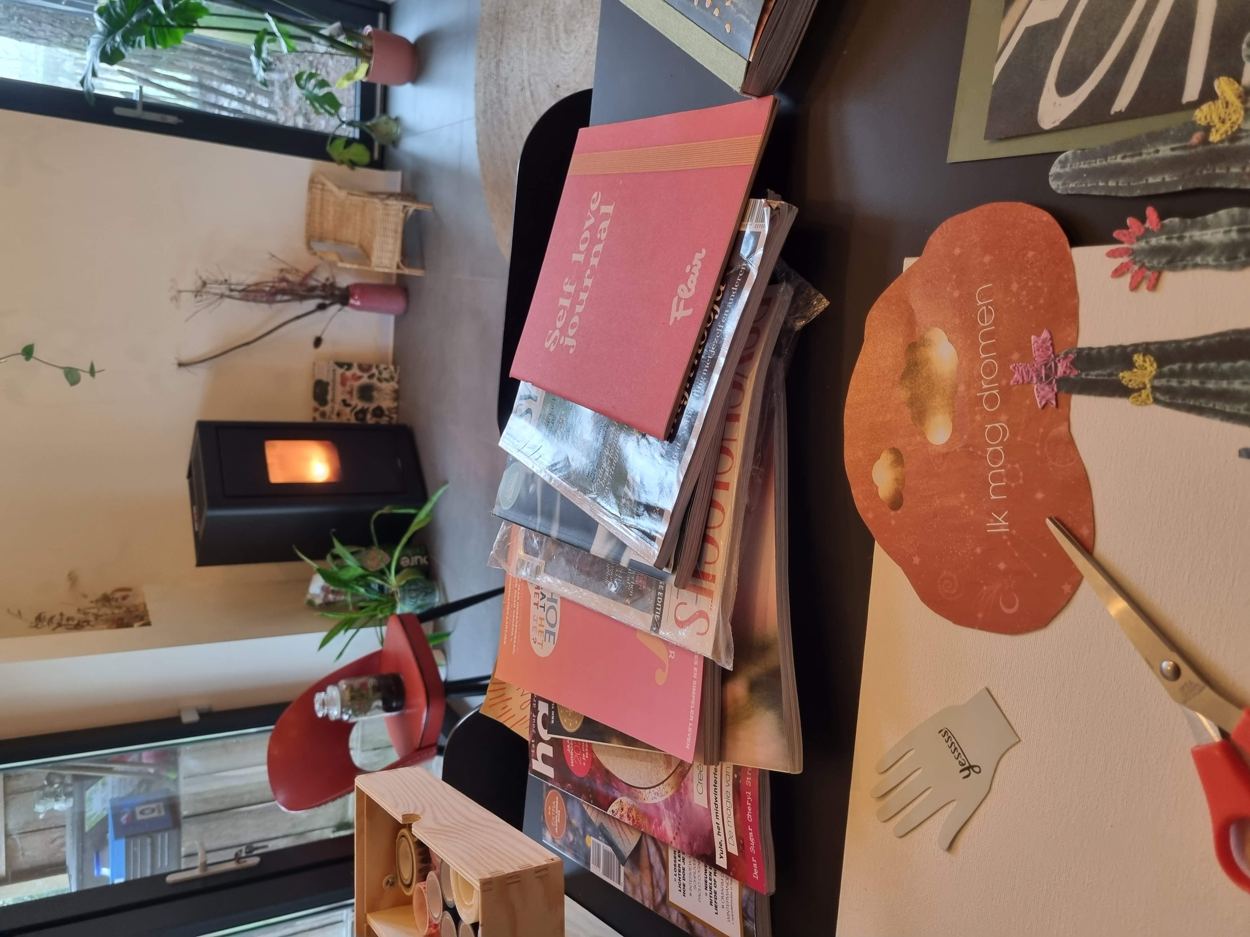 Workshop Droombord - vision board - Foto