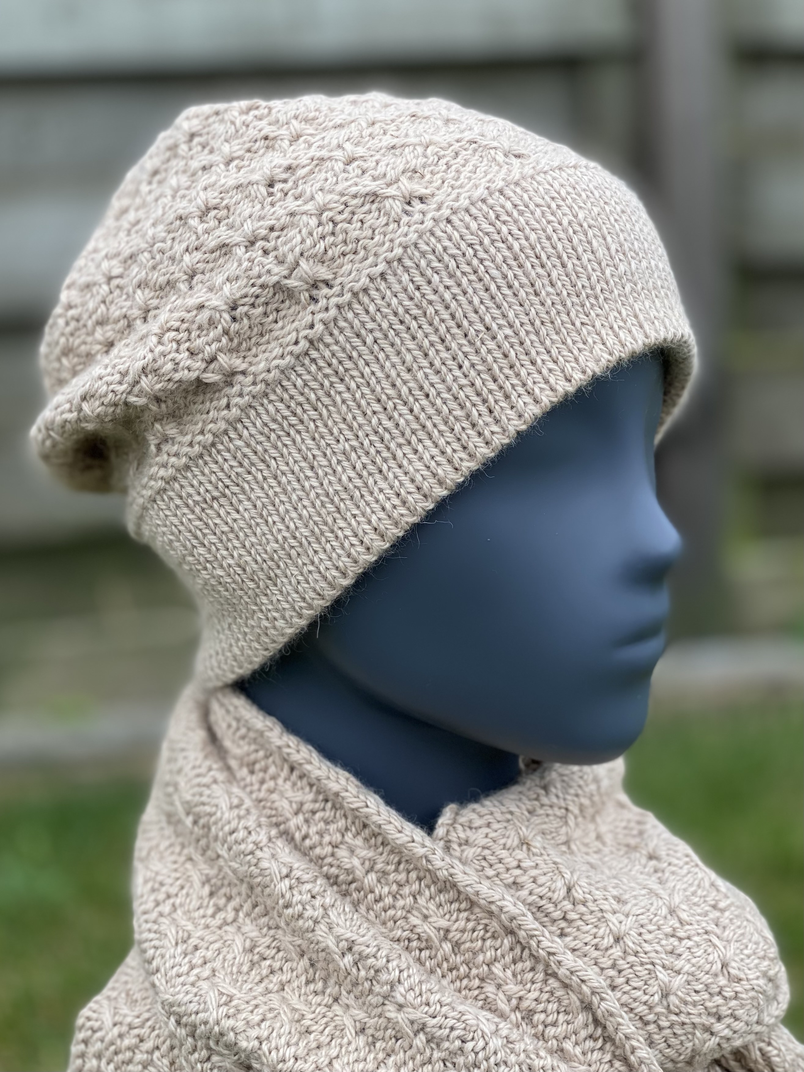 Muts breien op de breimachine workshop 🧶 - Foto