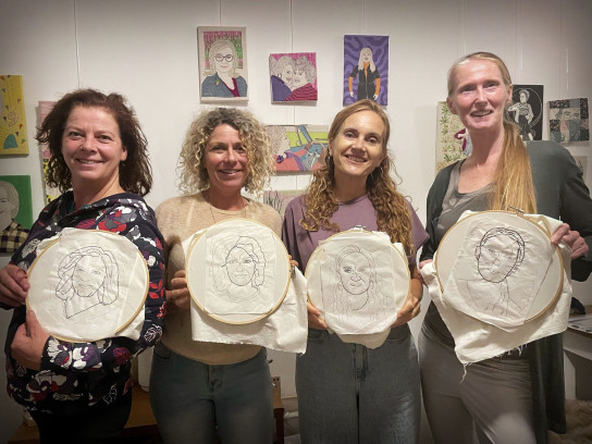 Portretborduren Workshop