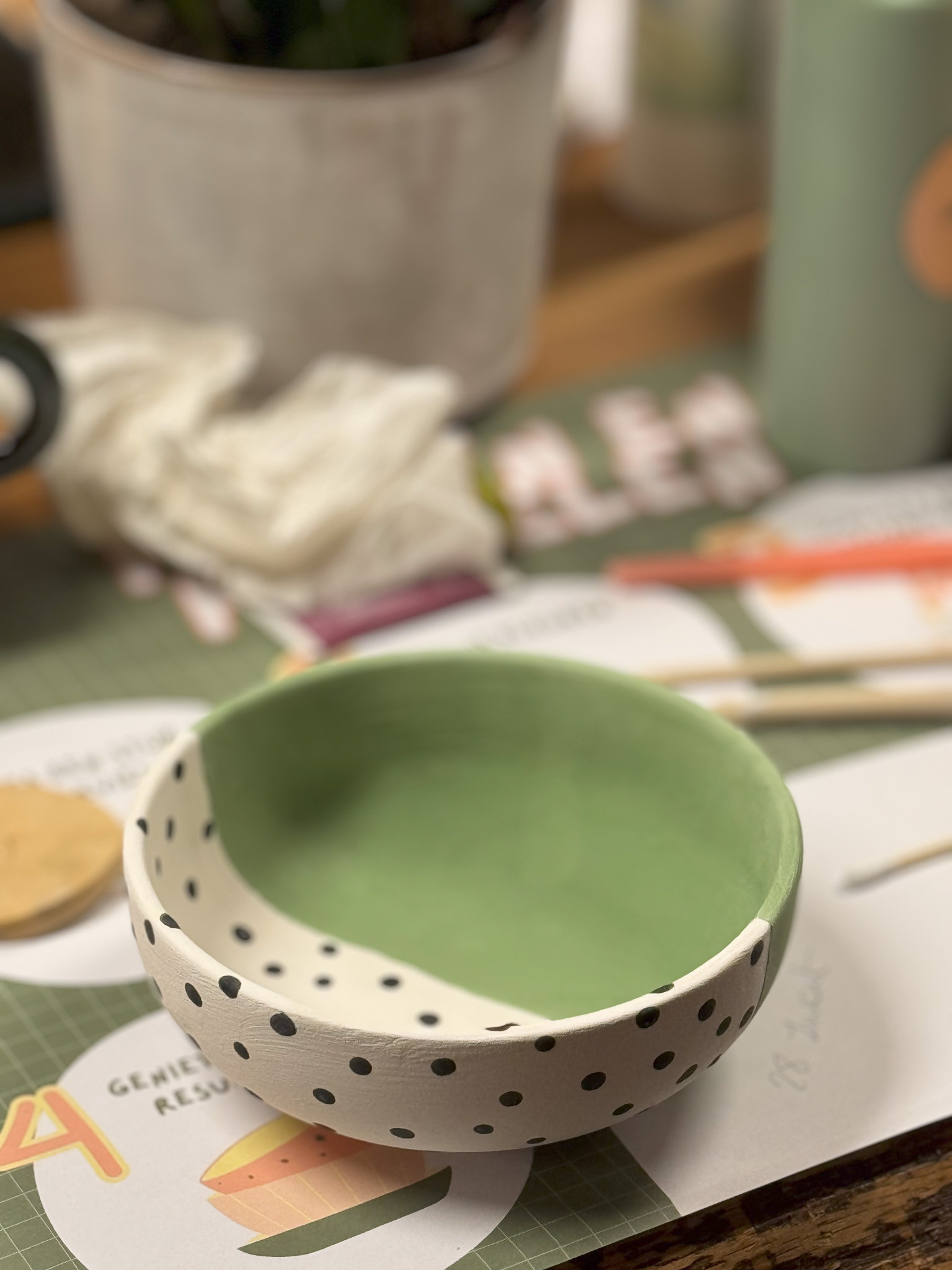Pottery painting privéworkshop - Foto
