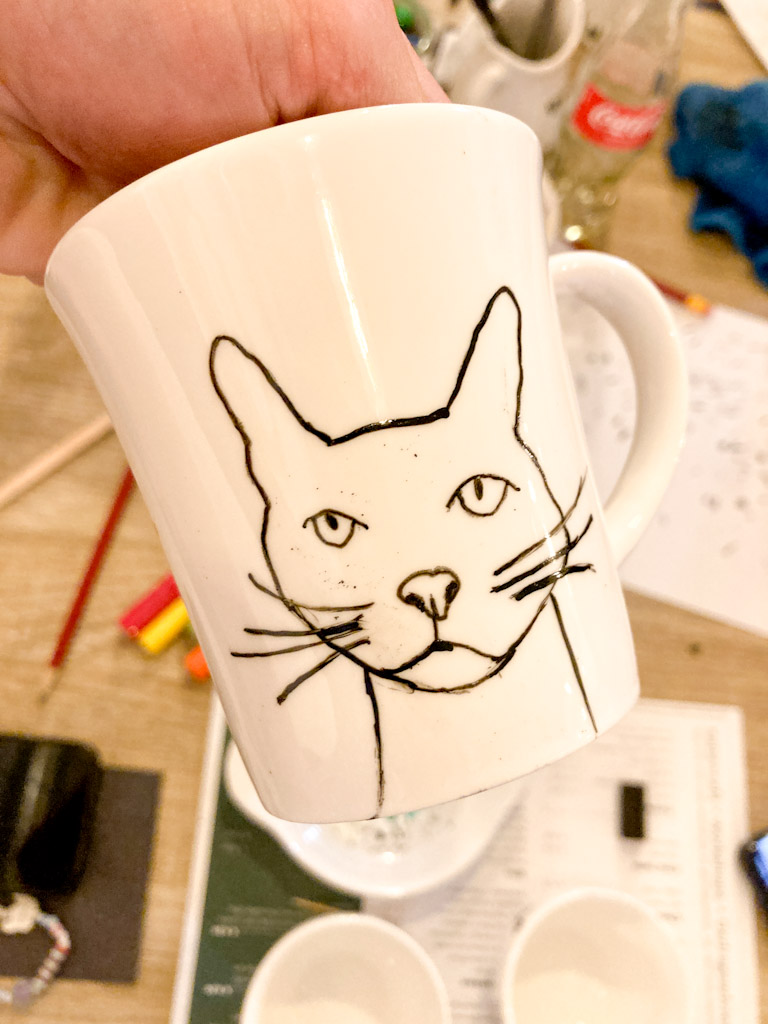 DIY startpakket - schilderen op porselein - Foto