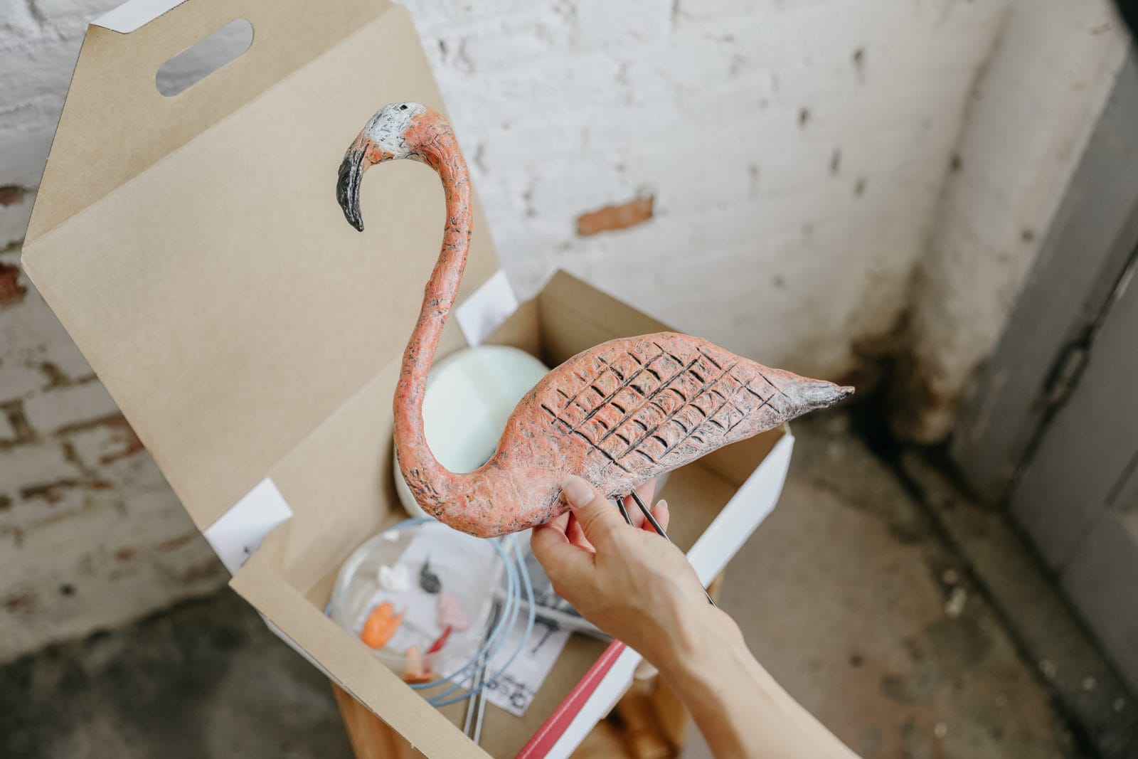 DIY Pakket Flamingo