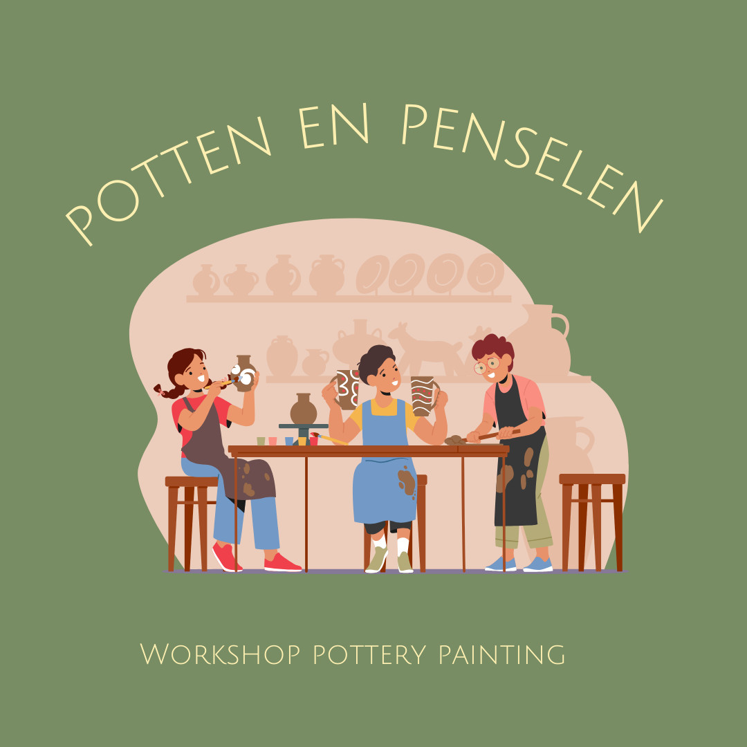 Pottery painting privéworkshop - Foto