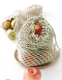 Creatief en duurzaam: "haak je eigen groenten/fruitnetje" - workshop in groep - Foto