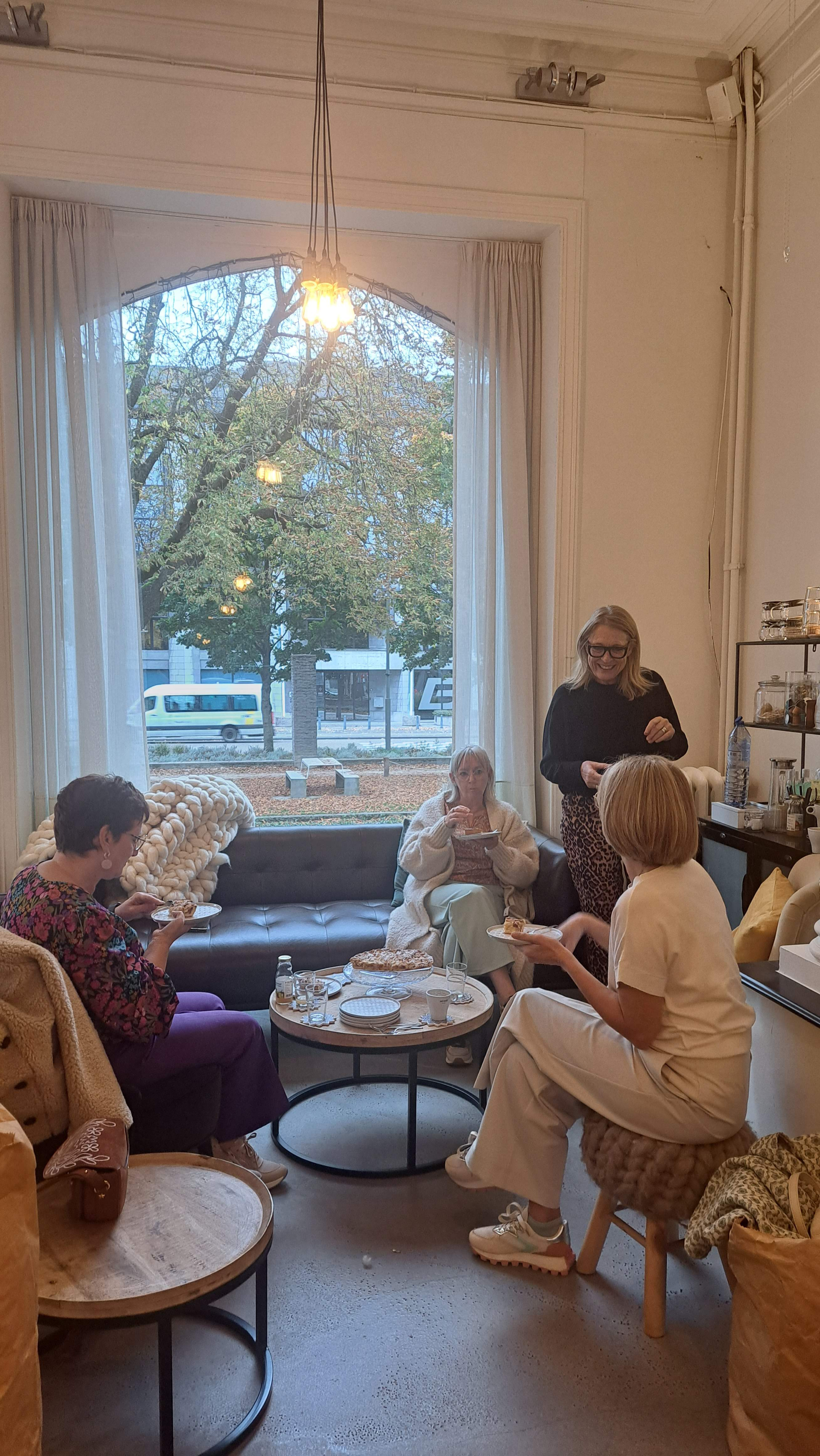 Workshop:  Woondeken armbreien - Foto