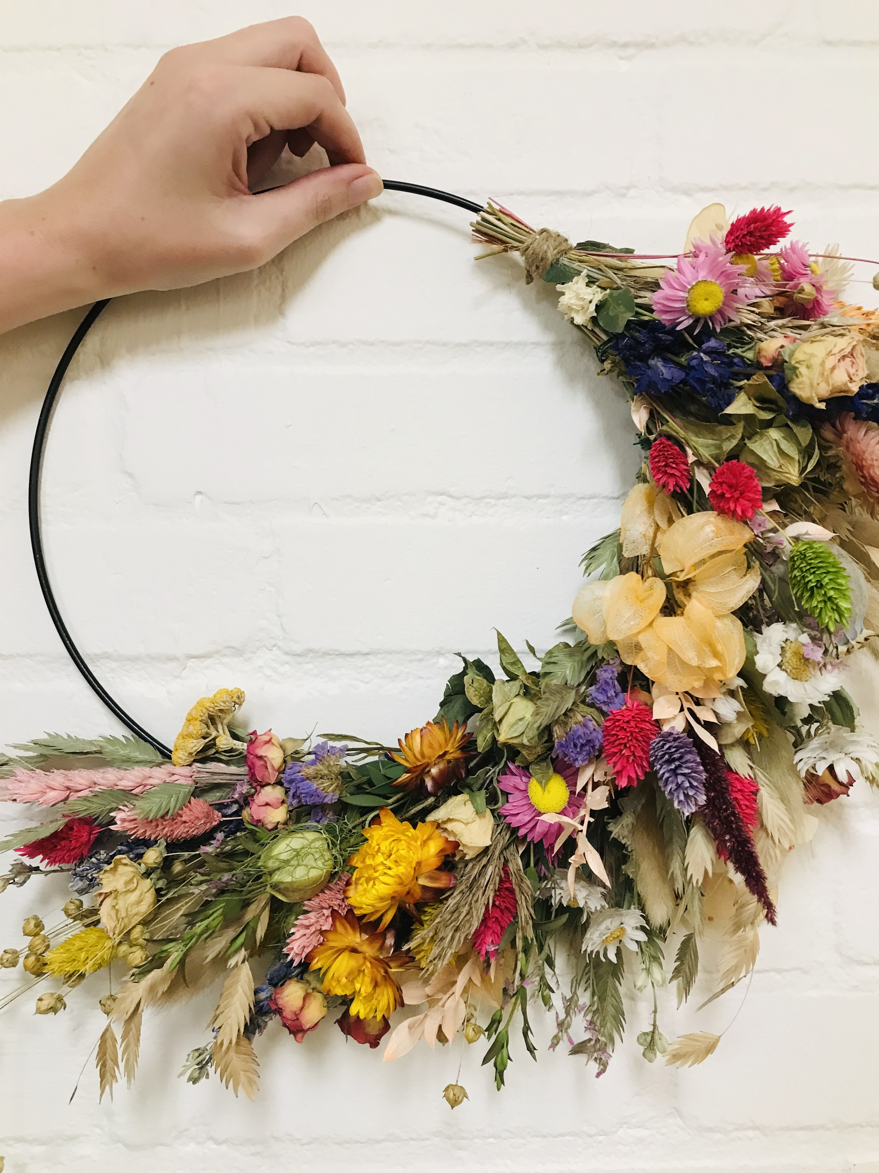 Workshop droogbloemen krans of stolp - 5 november 2026 - Zwolle - Foto