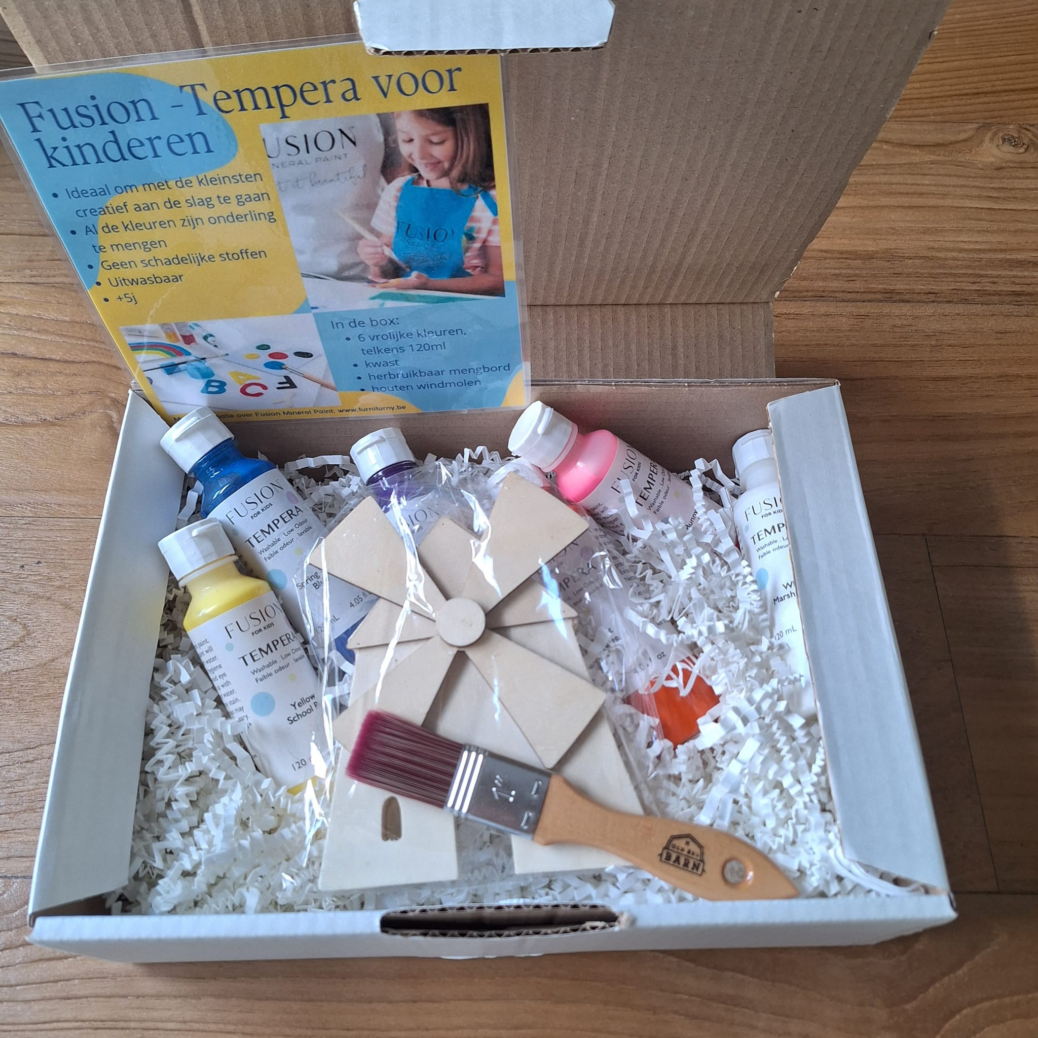 Kinder schilder pakket - Foto