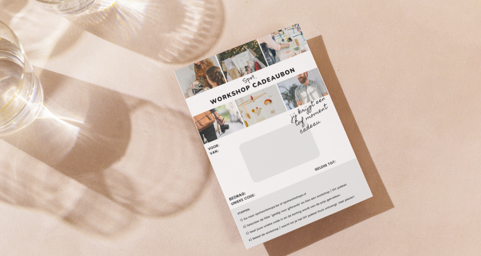 Workshop Cadeaubon