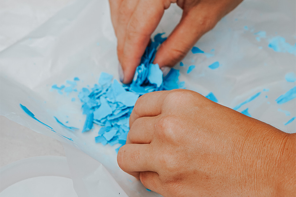 DIY pakket jesmonite terrazzo (voor 2 stuks!) - Foto