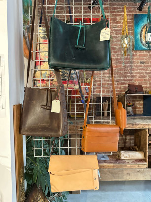 Lederen handtas maken workshop 👜 halve dag