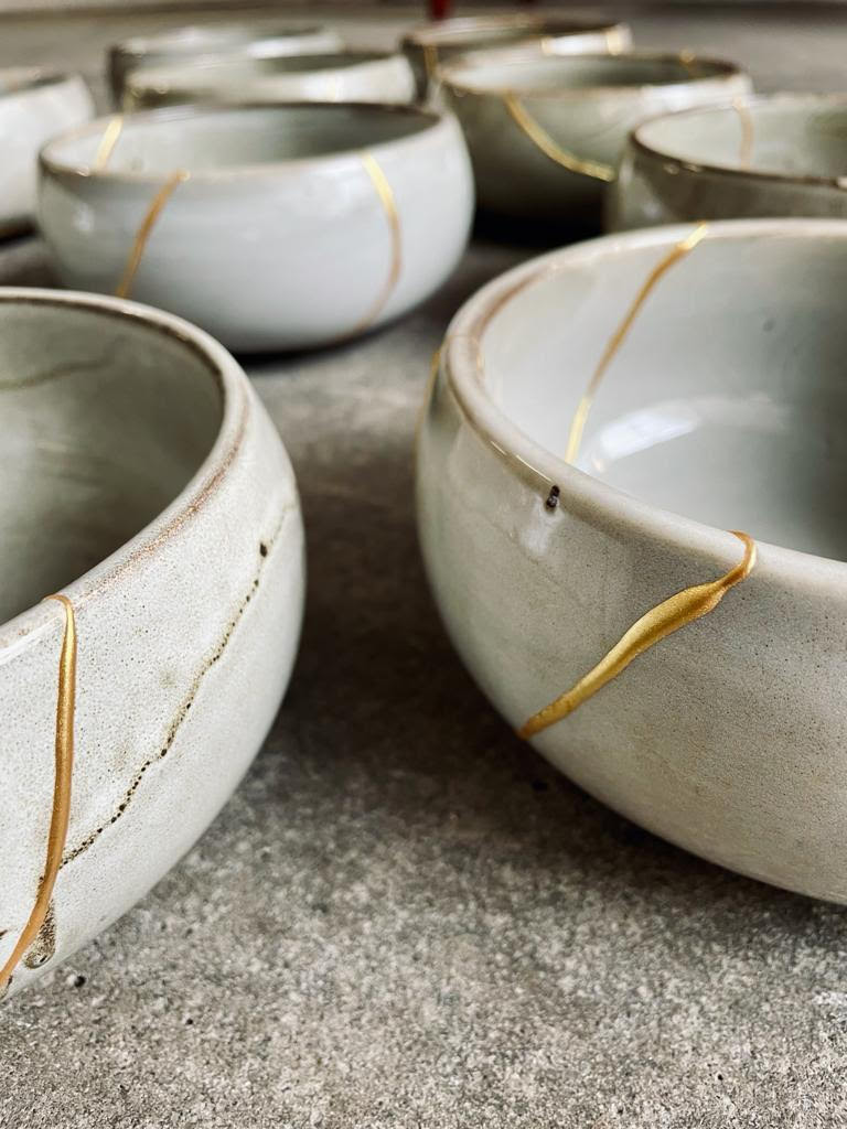 Workshop Kintsugi in groep - Foto
