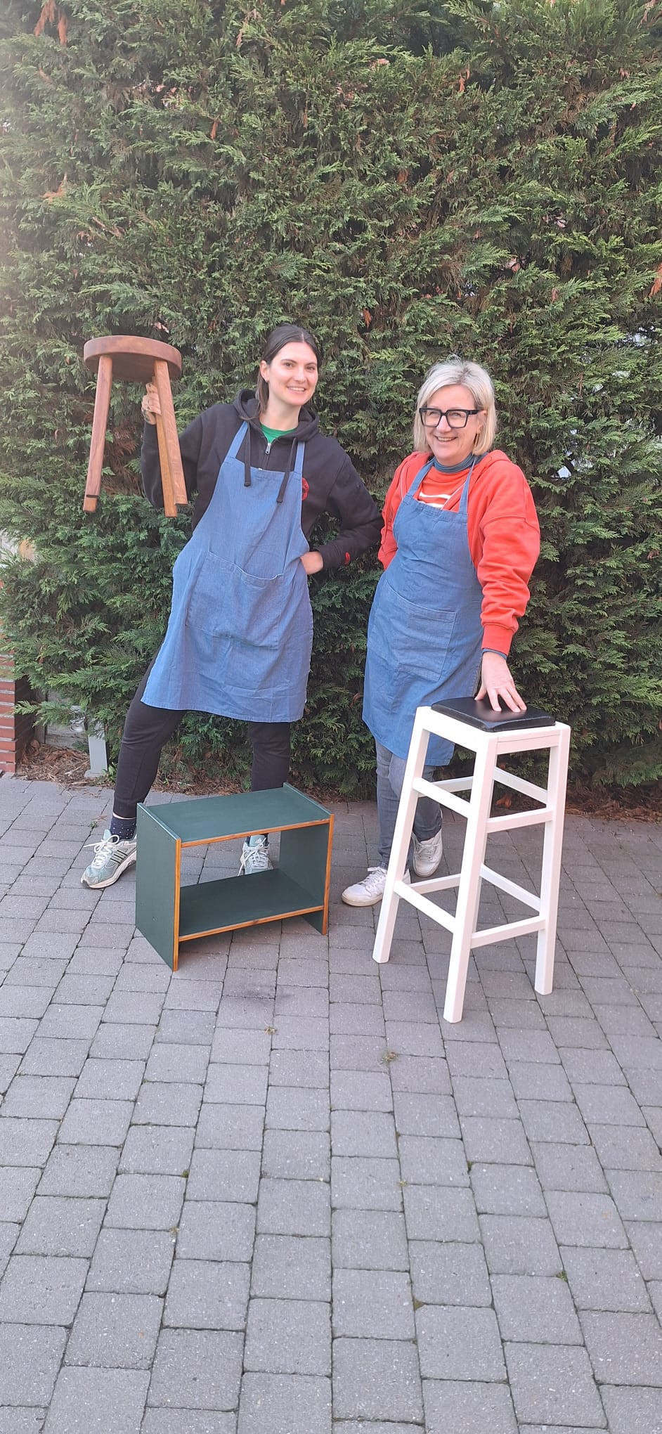 Houten meubel schilderen - Kastje Pimpen - Foto