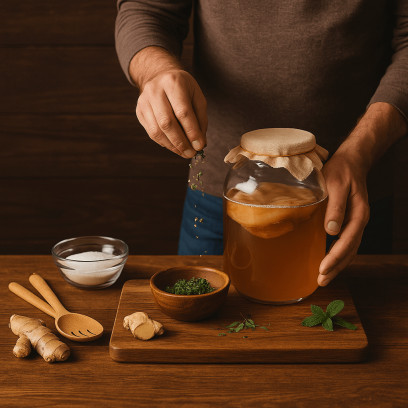 Kombucha brouwen