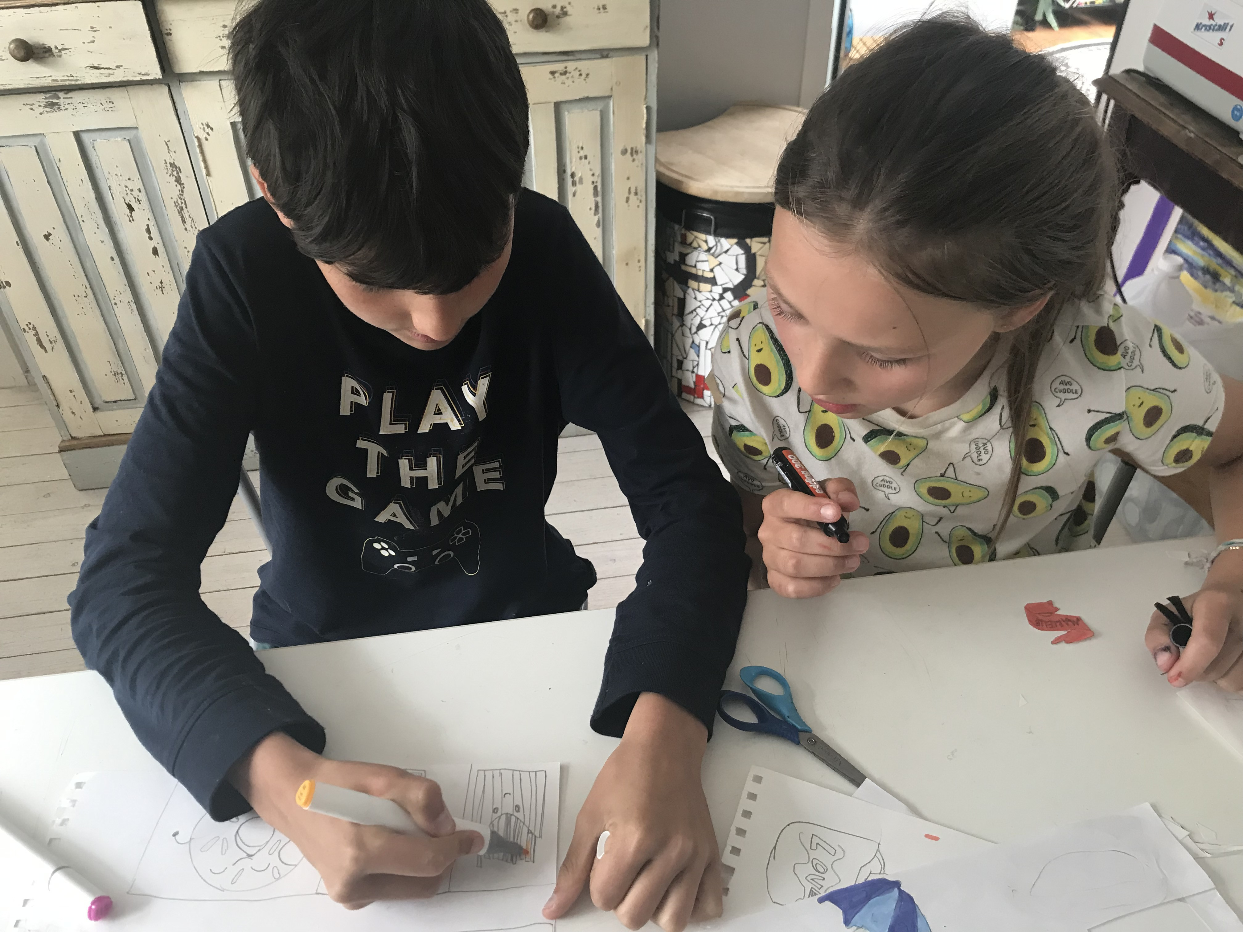 Kinderfeestje  Tekenen & Stickers Maken! - Foto