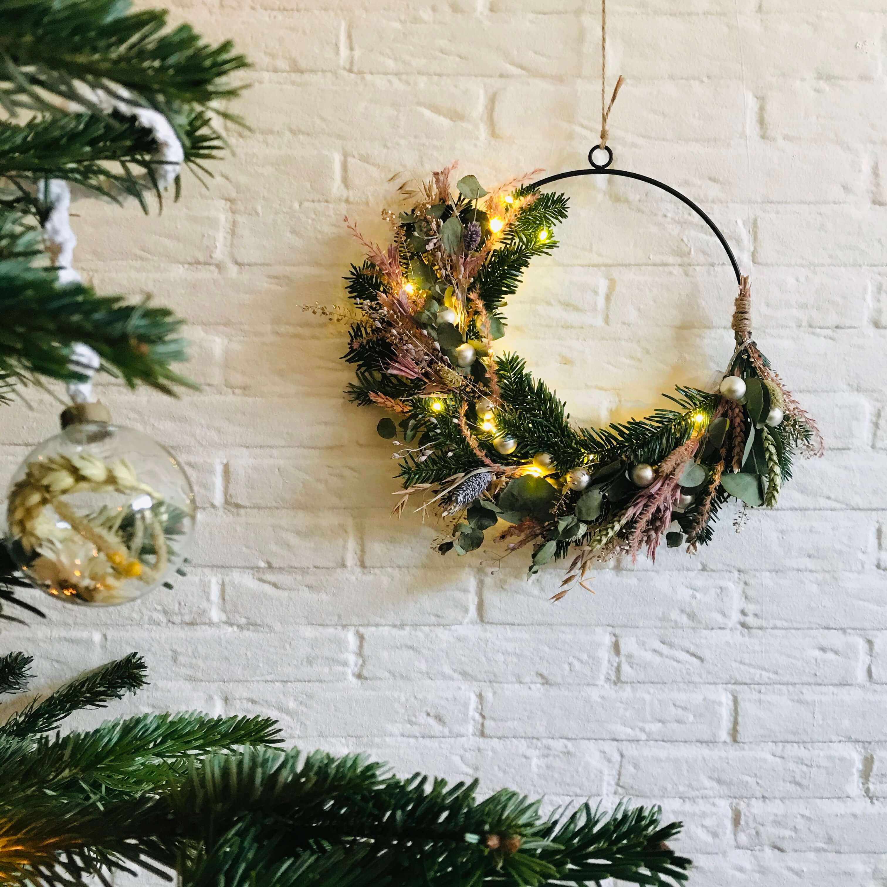 KerstWorkshop droogbloemen krans of stolp - 28 november 2026 - Zwolle - Foto