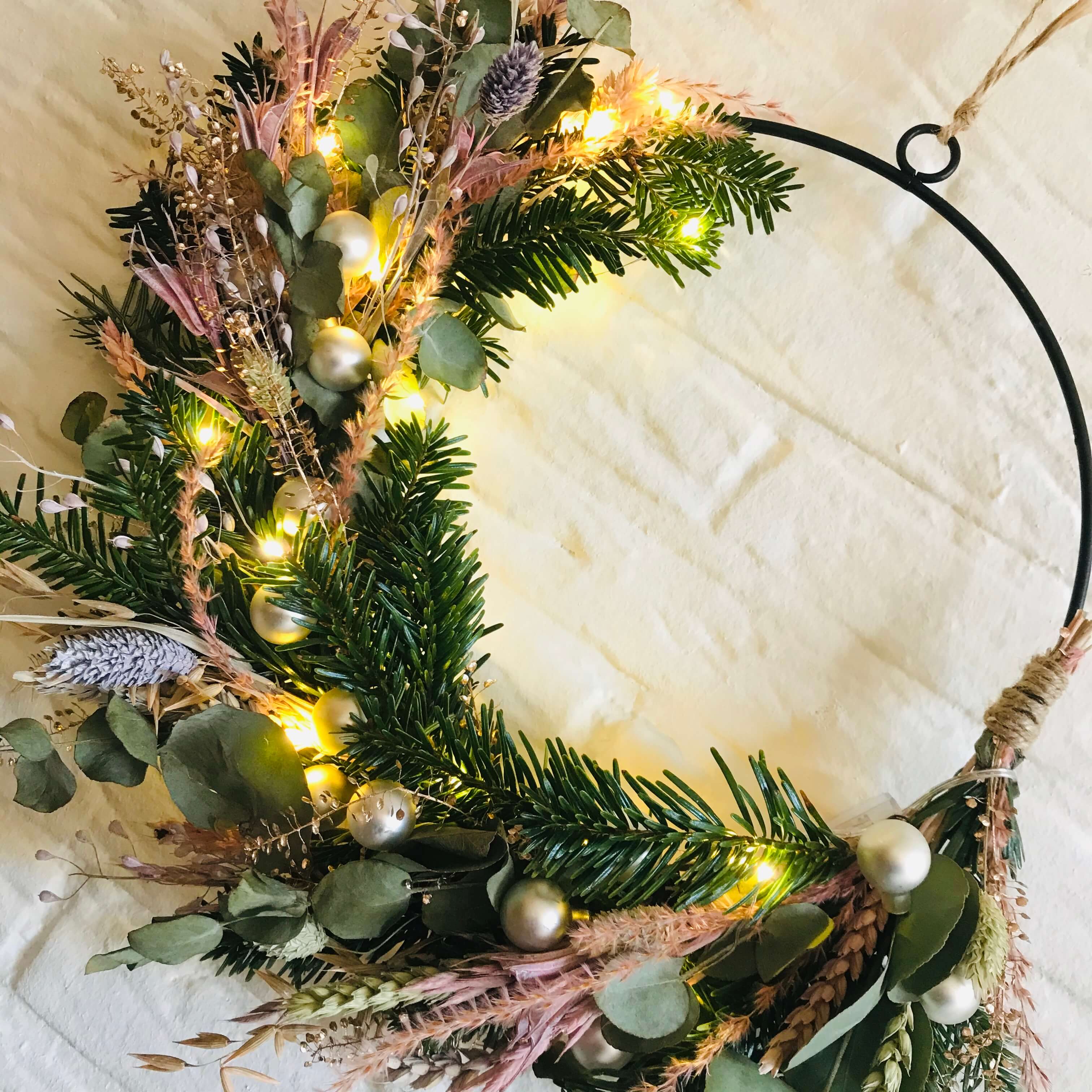 KerstWorkshop droogbloemen krans of stolp - 28 november 2026 - Zwolle - Foto