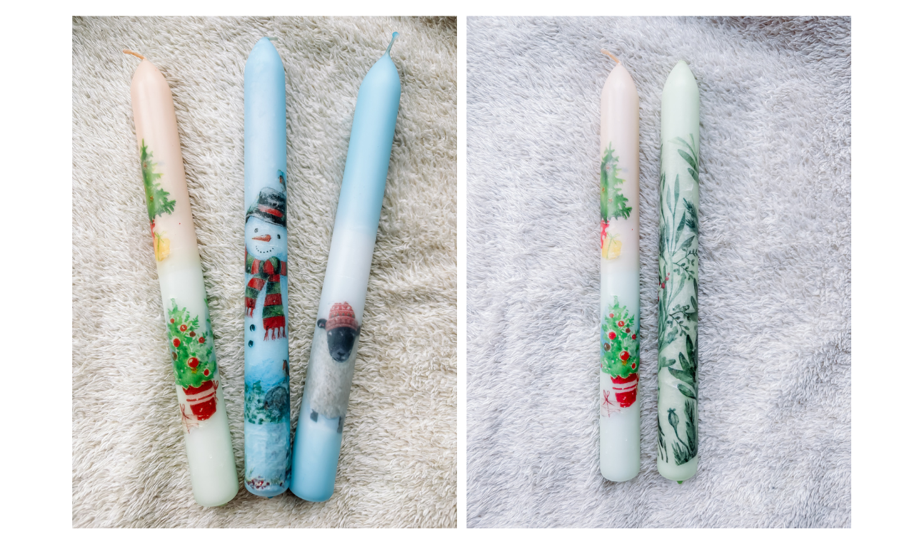 Workshop Kaarsen pimpen (Marble & More) 🕯 - kersteditie - Foto