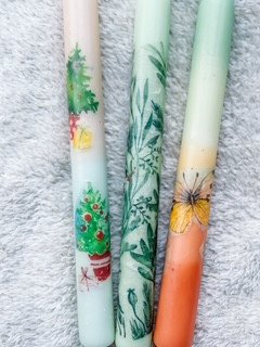 Workshop Kaarsen pimpen (Marble & More) 🕯 - kersteditie - Foto