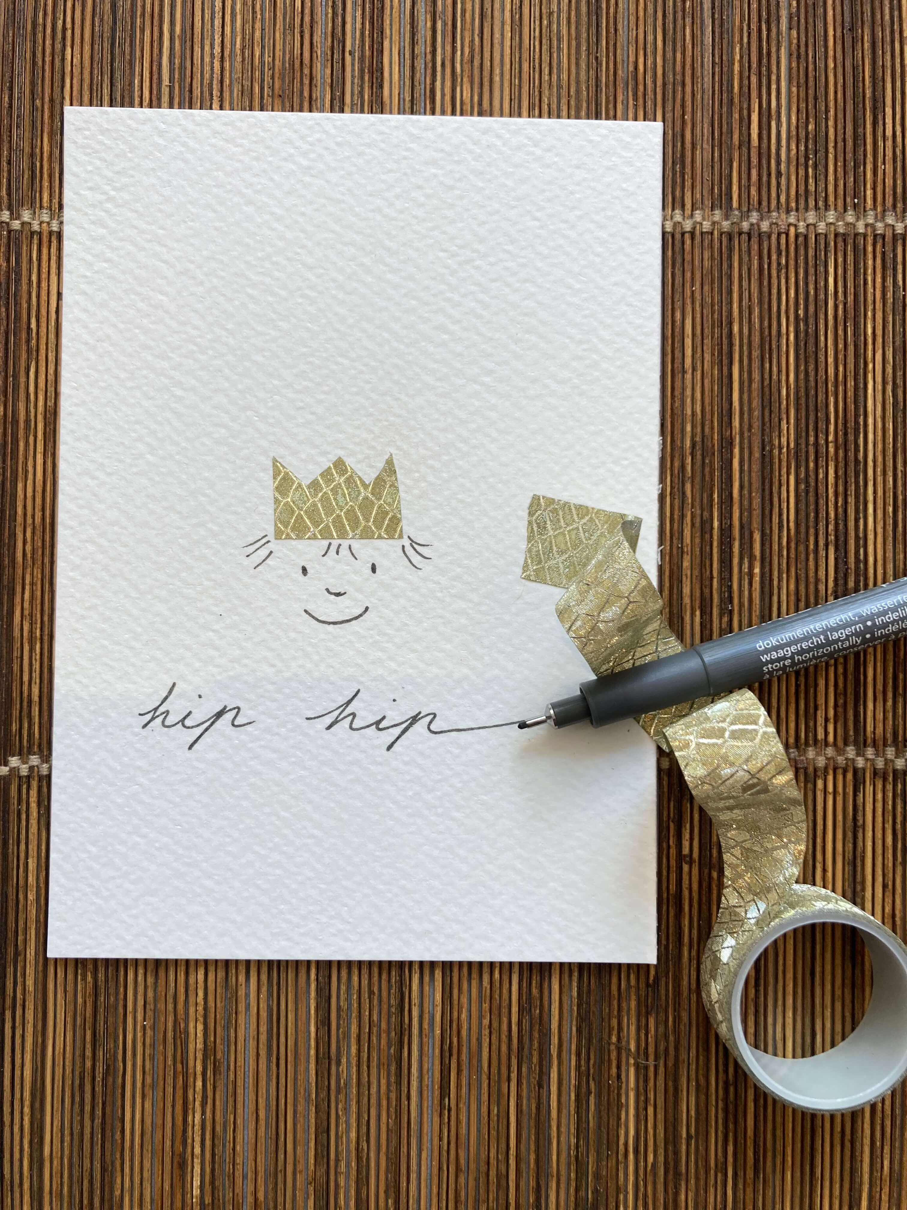 Washitape kaarten maken op jouw event (inloopworkshop) - Foto
